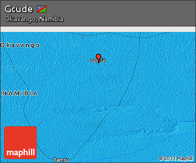 Political 3D Map of Gcude