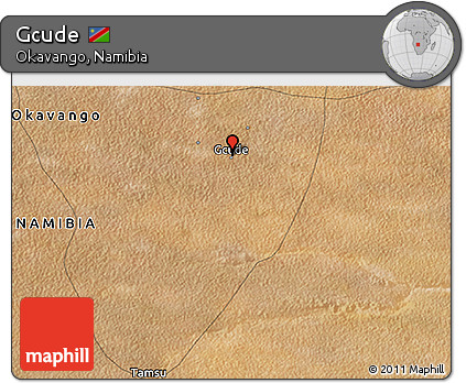 Satellite 3D Map of Gcude