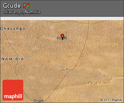 Satellite 3D Map of Gcude