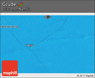 Political Panoramic Map of Gcude