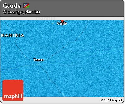 Political Panoramic Map of Gcude
