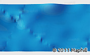 Shaded Relief 3D Map of the area around 18° 31' 34" S, 22° 52' 30" W