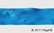 Shaded Relief Panoramic Map of the area around 18° 31' 34" S, 22° 52' 30" W