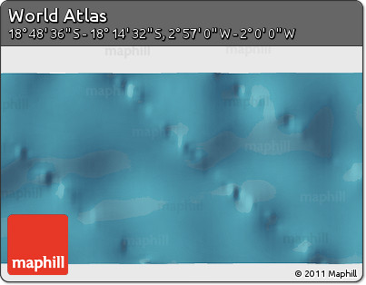 Satellite 3D Map of the Area around 18° 31' 34" S, 2° 28' 30" W
