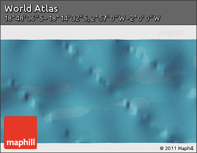 Satellite 3D Map of the Area around 18° 31' 34" S, 2° 28' 30" W