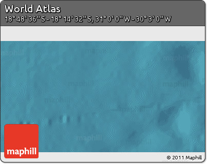Satellite 3D Map of the Area around 18° 31' 34" S, 30° 31' 29" W