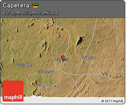 Satellite 3D Map of Capetera