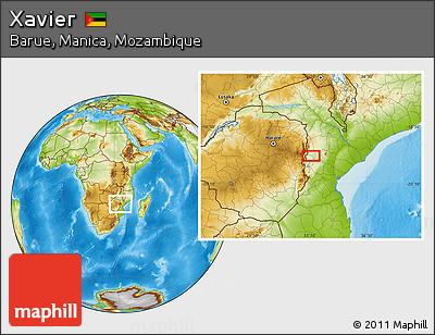 Physical Location Map of Xavier