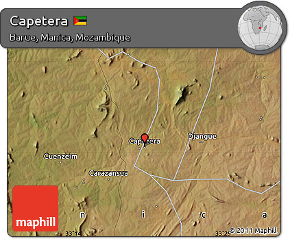 Satellite Map of Capetera