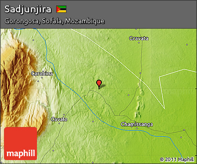 Physical Map of Sadjunjira