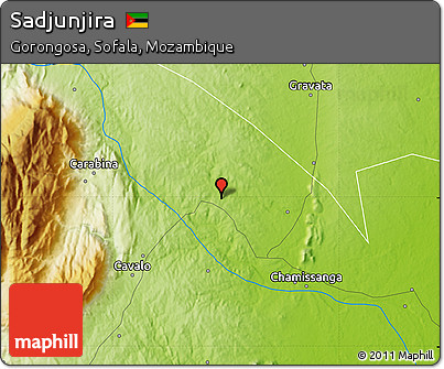 Physical Map of Sadjunjira
