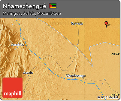Political Map of Nhamechengüè