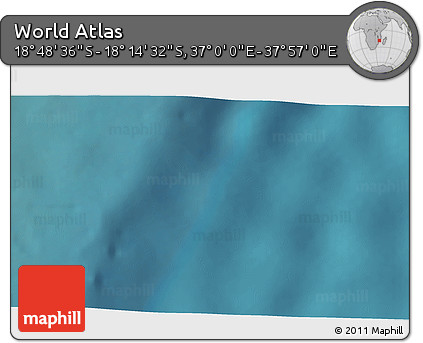 Satellite 3D Map of the Area around 18° 31' 34" S, 37° 28' 30" E