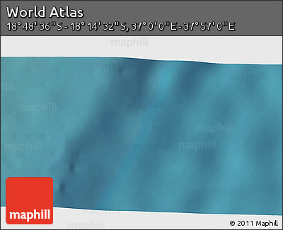 Satellite 3D Map of the Area around 18° 31' 34" S, 37° 28' 30" E