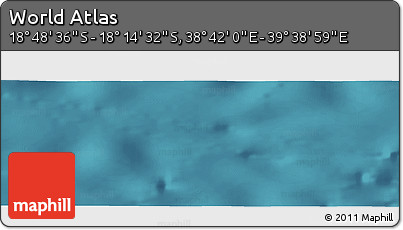 Satellite Panoramic Map of the Area around 18° 31' 34" S, 39° 10' 29" E