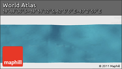 Satellite Panoramic Map of the Area around 18° 31' 34" S, 42° 34' 30" E