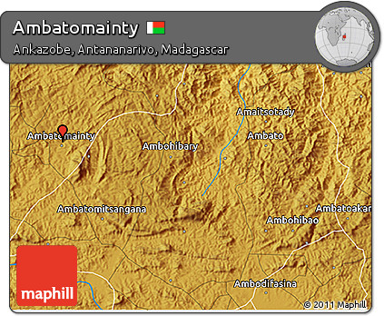 Physical 3D Map of Ambatomainty