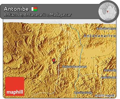 Physical 3D Map of Antonibe