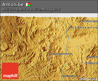 Physical 3D Map of Antonibe