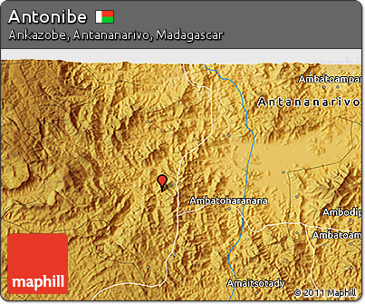 Physical 3D Map of Antonibe