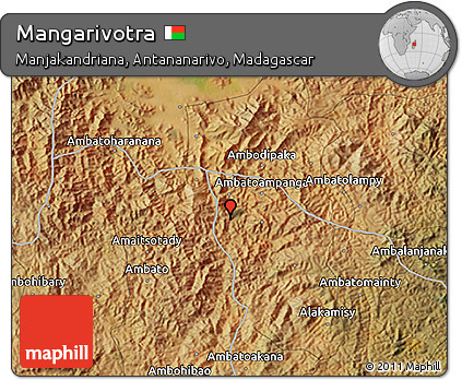Satellite 3D Map of Mangarivotra