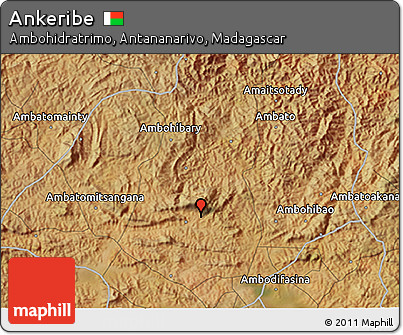 Satellite 3D Map of Ankeribe