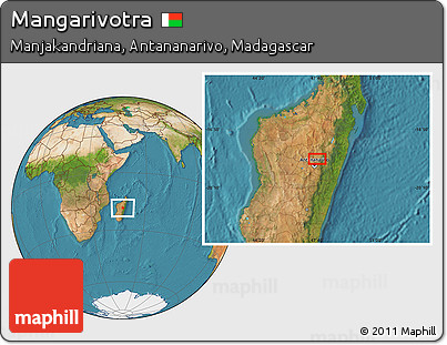 Satellite Location Map of Mangarivotra