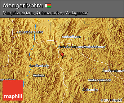 Physical Map of Mangarivotra