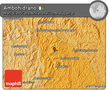 Political Map of Ambohidrano
