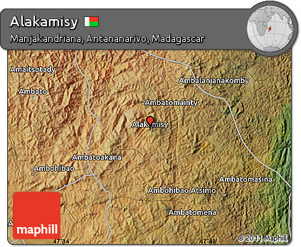Satellite Map of Alakamisy