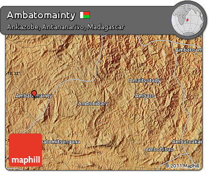 Satellite Map of Ambatomainty