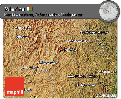 Satellite Map of Miarina