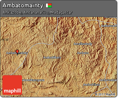 Satellite Map of Ambatomainty
