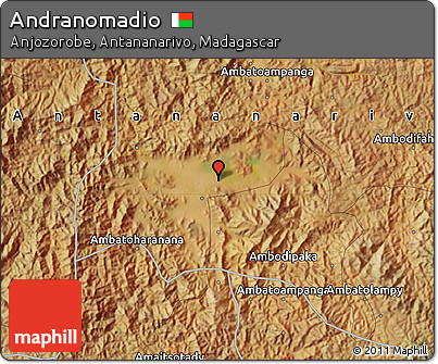 Satellite Map of Andranomadio