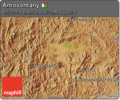 Satellite Map of Antovontany