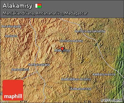 Satellite Map of Alakamisy