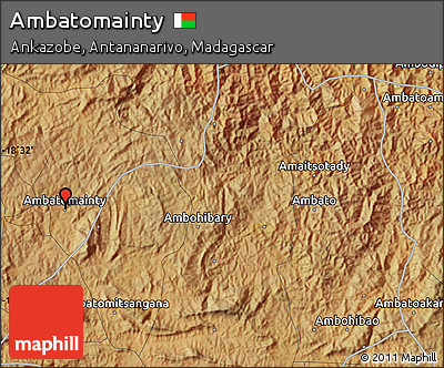 Satellite Map of Ambatomainty