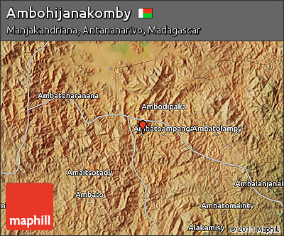 Satellite Map of Ambohijanakomby