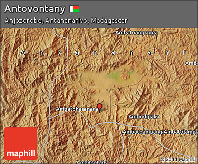 Satellite Map of Antovontany