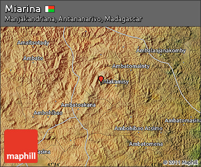 Satellite Map of Miarina