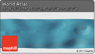 Satellite Panoramic Map of the Area around 18° 31' 34" S, 4° 10' 30" W