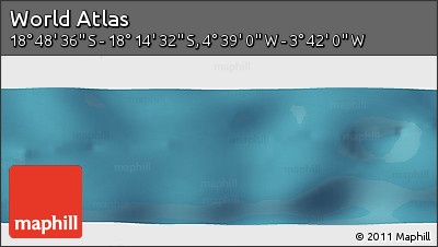 Satellite Panoramic Map of the Area around 18° 31' 34" S, 4° 10' 30" W