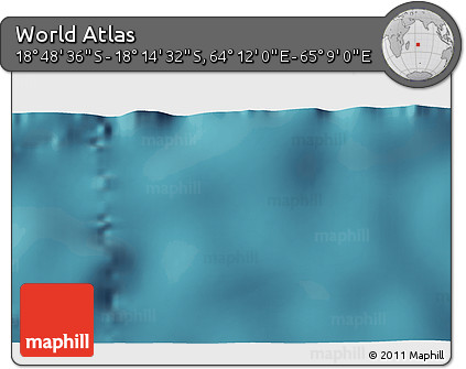 Satellite 3D Map of the Area around 18° 31' 34" S, 64° 40' 30" E