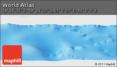 Physical Panoramic Map of the Area around 18° 31' 34" S, 65° 31' 30" E