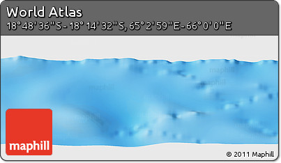 Physical Panoramic Map of the Area around 18° 31' 34" S, 65° 31' 30" E