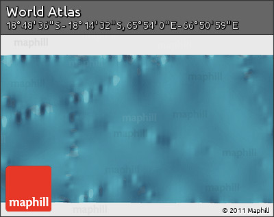 Satellite 3D Map of the Area around 18° 31' 34" S, 66° 22' 30" E