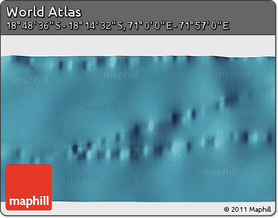 Satellite 3D Map of the Area around 18° 31' 34" S, 71° 28' 29" E