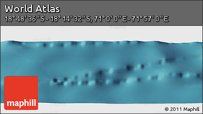 Satellite Panoramic Map of the Area around 18° 31' 34" S, 71° 28' 29" E