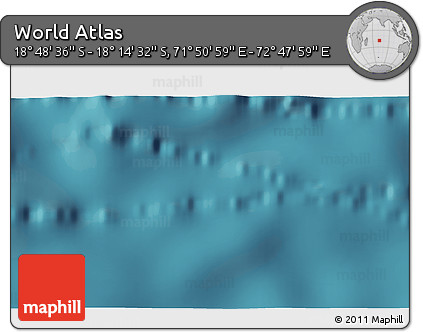 Satellite 3D Map of the Area around 18° 31' 34" S, 72° 19' 29" E