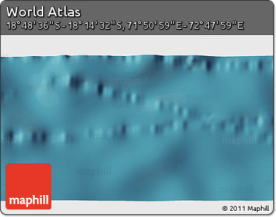 Satellite 3D Map of the Area around 18° 31' 34" S, 72° 19' 29" E